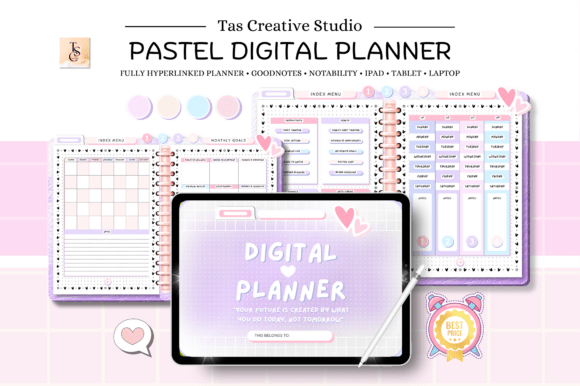 Download ADHD Undated Digital Planner Goodnotes - Planner Collection