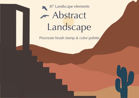 Download Procreate Stamp Brushes Landscape - Procreate stamp brushes Collection