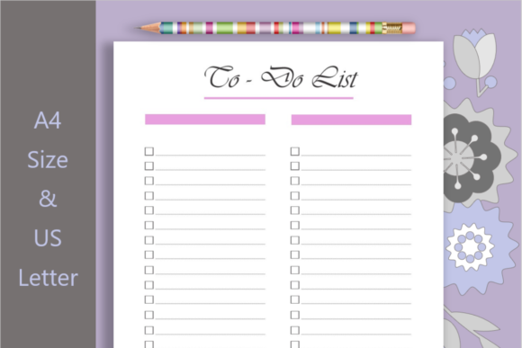 Download To Do List Printable, Planner Inserts - Planner Collection