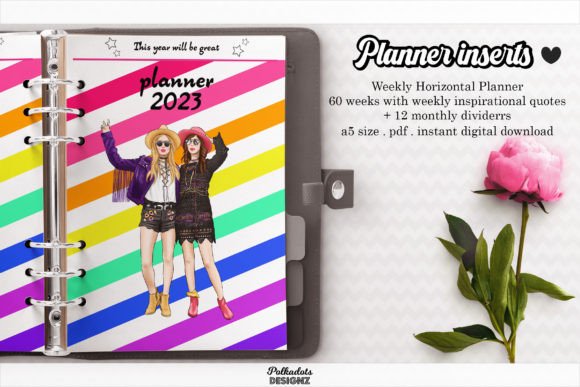 Download Horizontal Weekly Planner Inserts - Planner Collection