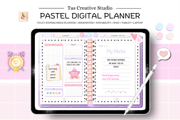 Download Undated Digital Planner IPad, Goodnotes - Planner Collection