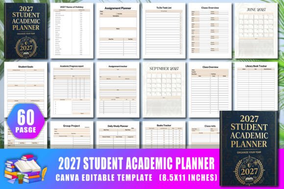 Download 2027 Student Academic Planner - Planner Collection