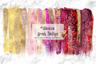 Download Valentine Brush Strokes Clipart - Valentine brush Collection