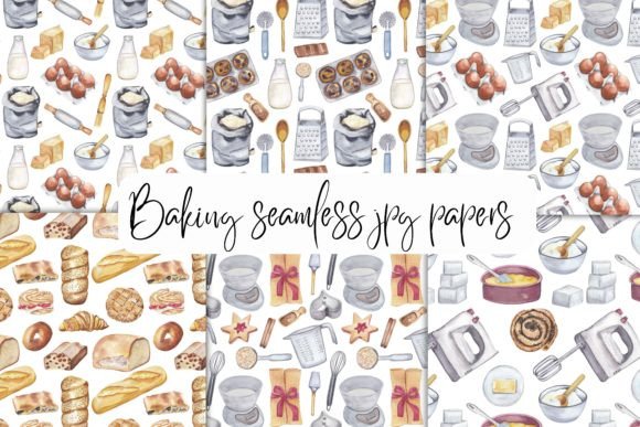 Download Baking Seamless Patterns Food Jpg Papers - Seamless patterns Collection