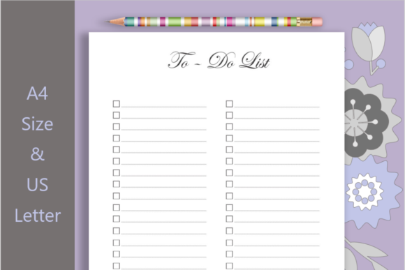 Download Printable to Do List, Planner Inserts - Planner Collection