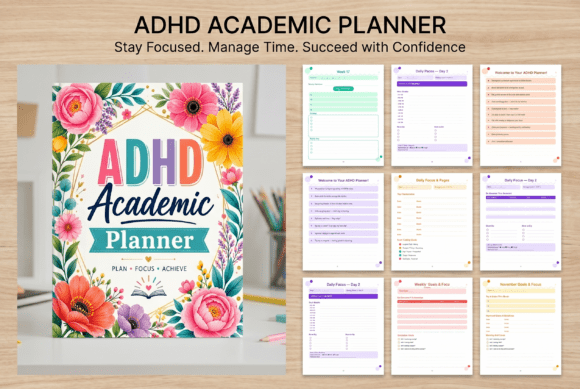 Download ADHD Academic Planner - Planner Collection