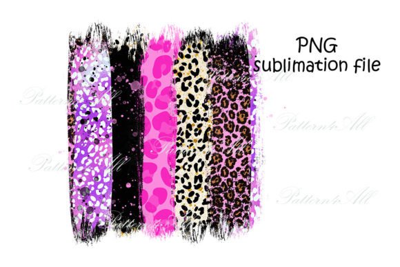 Download Leopard Pink Valentine Brush Stroke - Valentine brush Collection