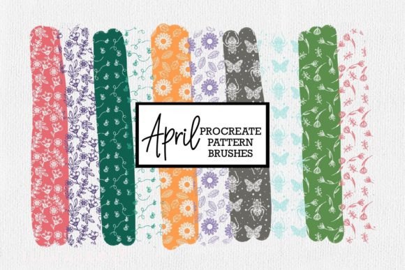 Download Spring Flowers Procreate Pattern Brushes - Flowers Collection