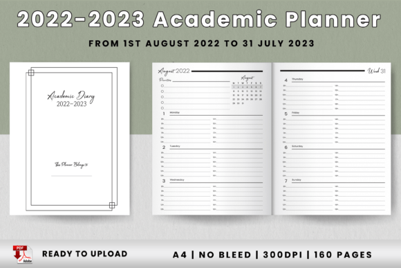 Download 2022 - 2023 Academic Planner - Planner Collection