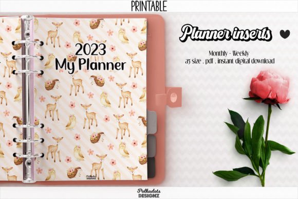 Download Planner Inserts (Monthly - Weekly) - Planner Collection